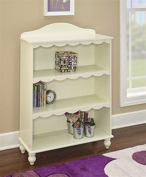 Sauder Storybook 4 Shelf Bookcase Soft White Finish Walmart Artofit