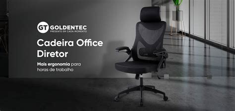 Cadeira Office Goldentec GT Diretor Ibyte Atacado