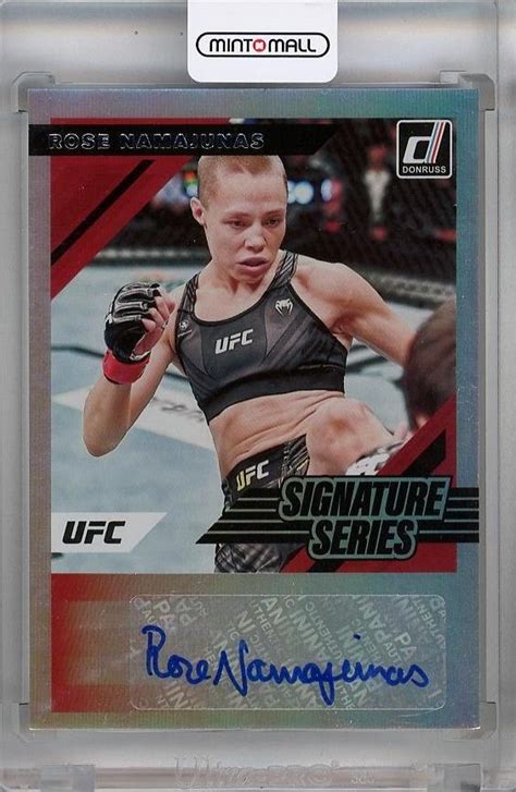 ミントモール MINT 千葉店 2022 Panini Donruss UFC Rose Namajunas Signature