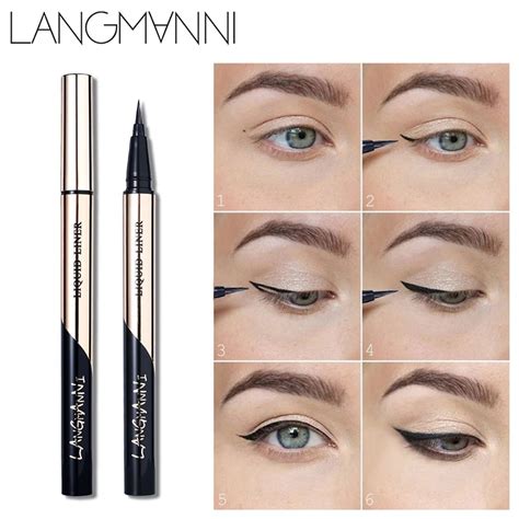 Long Lasting Liquid Eyeliner Makeup Pencil Fast Dry Smooth Waterproof High Quality Cosmetics Pen