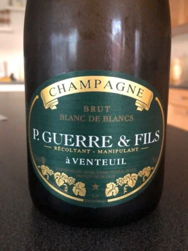 P Guerre Fils Blanc De Blances Brut Champagne Vivino France