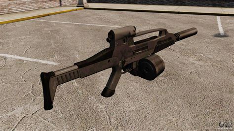 HK XM8 assault rifle v2 for GTA 4