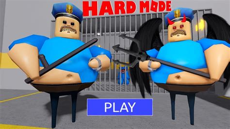 Hard Mode Roblox Barry Prison Run Obby Walkthrough Full Game First