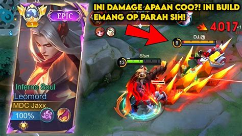 Gilaa Combo Emblem Build Ini Bikin Damage Leomord Jadi Gak Ngotak