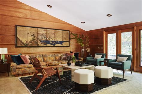 Frank Lloyd Wright Living Room