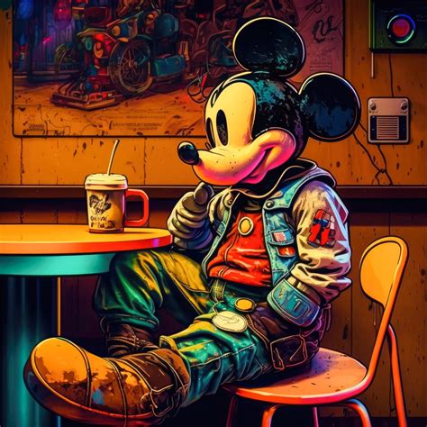 Mickey Mouse Smoking Weed Wallpaper