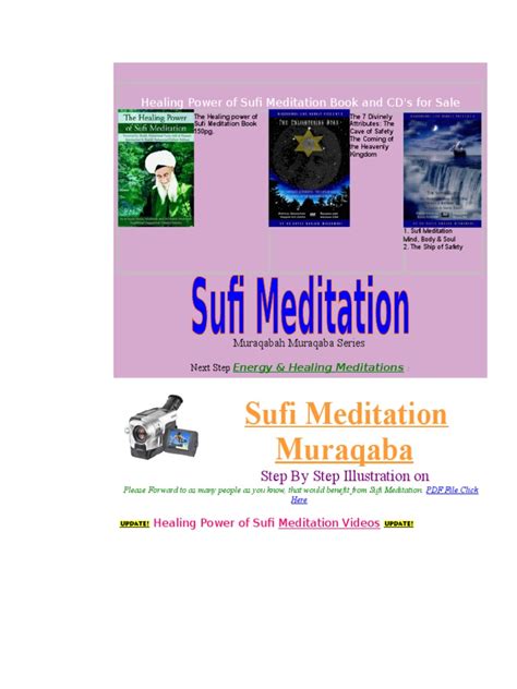 Sufi Meditation Muraqaba Healing Power Of Sufi Meditation Book And Cd