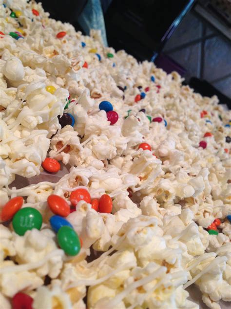 Popcorn Almond Bark And Mini M Ms Perfect Snack Bark Recipe