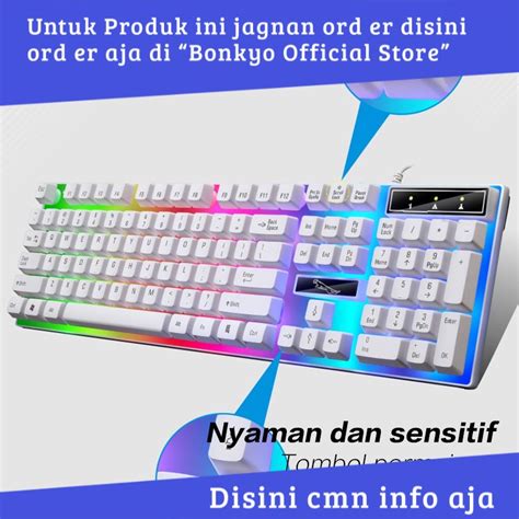 Jual Package Gaming Keyboard Dan Mouse Rgb Set Gaming Mouse Dan