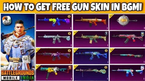 Ways To Get Free Bgmi Gun Skins In