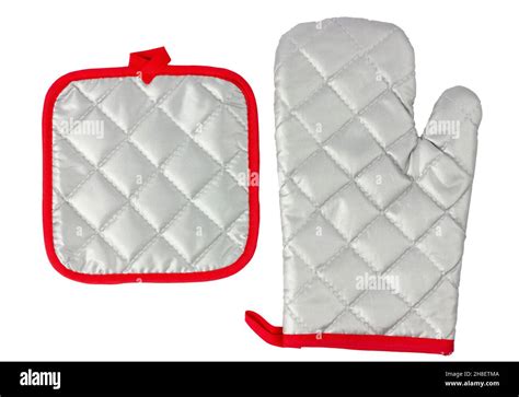 Hot Pot Holder Isolate On White Kitchen Utensils Stock Photo Alamy