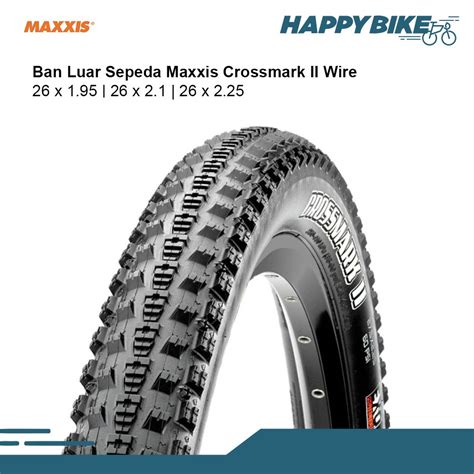 Jual Maxxis Ban Luar Sepeda Crossmark Ii X Nylon Bicycle Outer