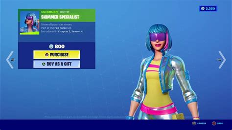 Shimmer Specialist Skin In Fortnite Youtube