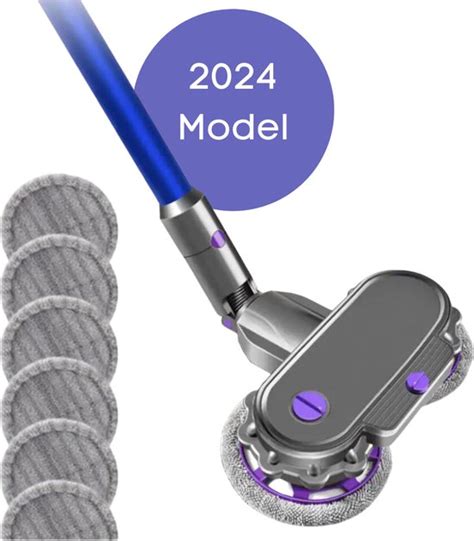 Dokx Elektrische Mop Dweil Voor Dyson Steelstofzuiger Mondstuk