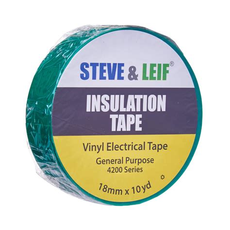 Steve Leif Green Pvc Electrical Insulation Tape 18mmx10Y NTUC