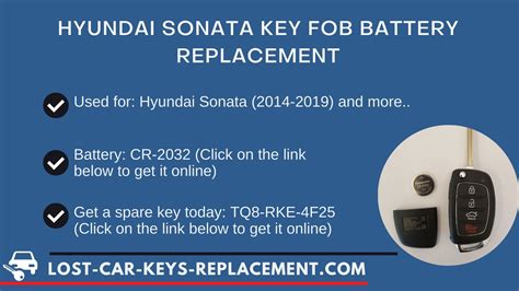 Hyundai Sonata Key Replacement What To Do Options Costs More