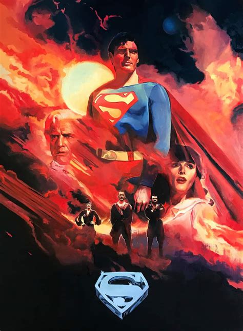 Superman II (1980) [1080x1473] By Chris Valentine : r/MoviePosterPorn