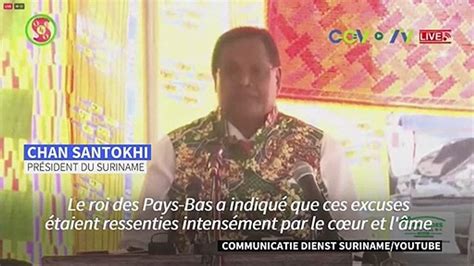 Le roi des Pays Bas présente ses excuses pour l esclavage Vidéo