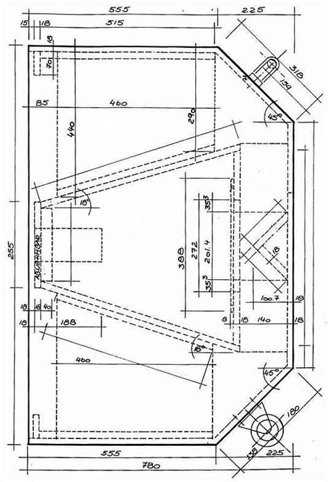 Bass Horn четежи 1 Plans Bass Horn Eliminator2 15 2 Tda Piani Di