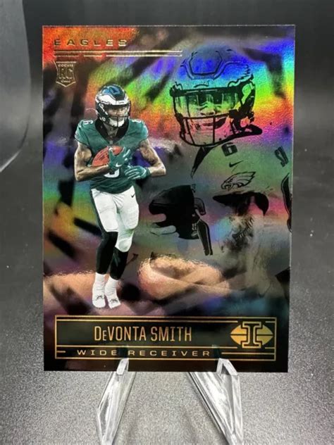 Carte Recrue Devonta Smith Panini Illusions Rc Philadelphia