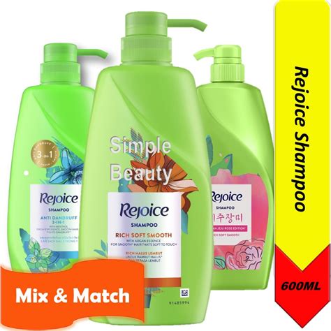 Rejoice In Shampoo Conditioner Anti Dandruff Rich Soft Smooth Ml