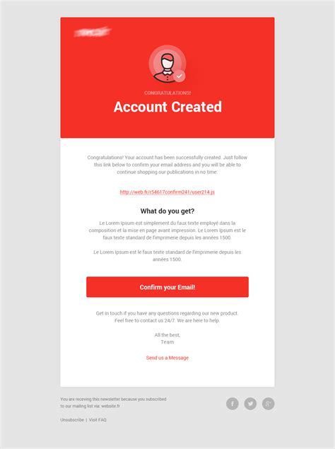 Email Template Design Mailchimp Email Template Design Mail Template