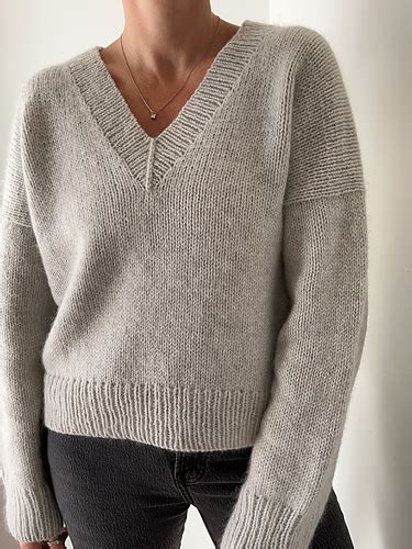 Ravelry Dartmoor Sweater V Neck Pattern By Caidree