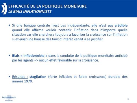 La Politique Monetaire Ppt T L Charger