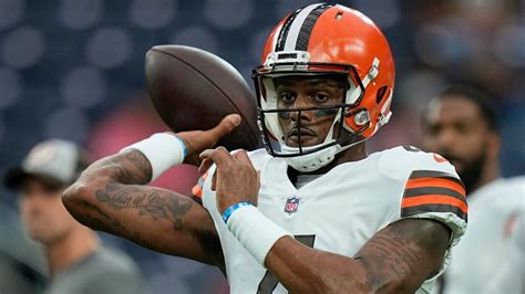 NFL Deshaun Watson Regresa Con Abucheos En La Victoria De Browns Sobre