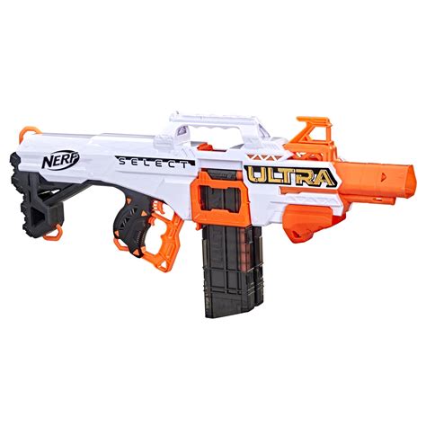 Nerf Ultra Select Fully Motorized Blaster, Fire 2 Ways, Includes Clips ...