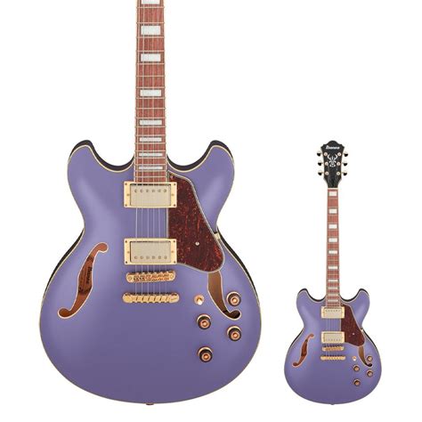 Guitarra Semi Acústica Ibanez AS73G MPF Metallic Purple Flat