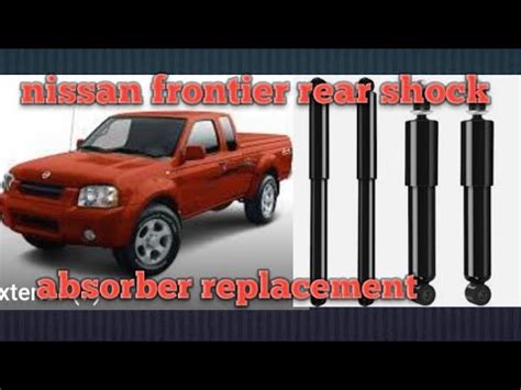 How To Replace Rear Shock Absorbers Nissan Frontier YouTube