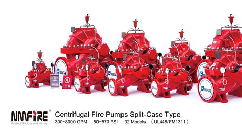 1500gpm Electric Motor Split Case Ul Fm Centrifugal Fire Pump