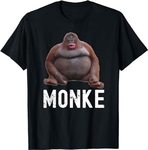 Monke Meme T Shirt Sweatshirt Hoodie 35999 Etsy