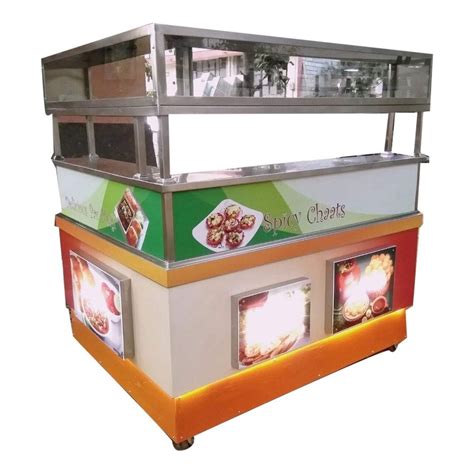 Stainless Steel Chat Counter For Street Food Stall At 32500 Piece In