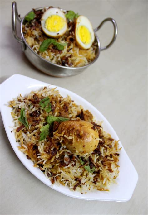 Hyderabadi Egg Biryani Recipe Egg Dum Biryani Recipe Yummy Indian