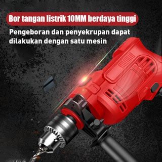 Jual Mesin Bor Listrik Bolak Balik 10MM Electric Drill Bor Beton Bor