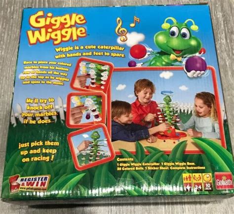 Giggle Wiggle Game Ages 4 2 To 4 Players Ebay