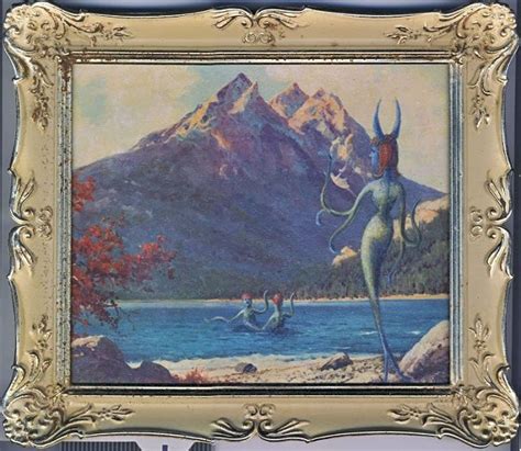 Spice Up Goodwill Paintings By Adding Monsters Painting Interesting