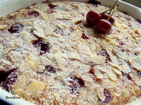 Clafoutis Z Wi Niami I Migda Ami Bernika M J Kulinarny Pami Tnik