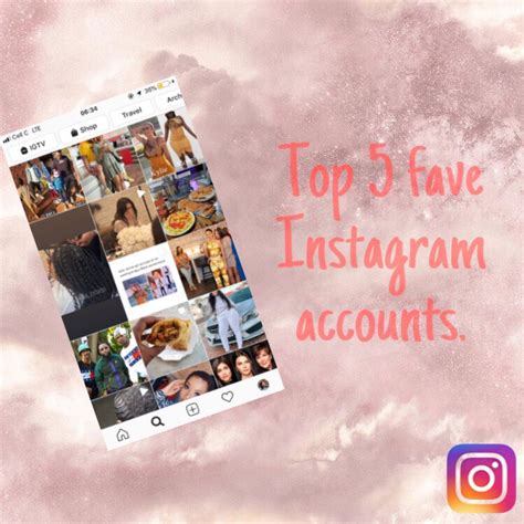 Top 5 Fave Instagram Accounts