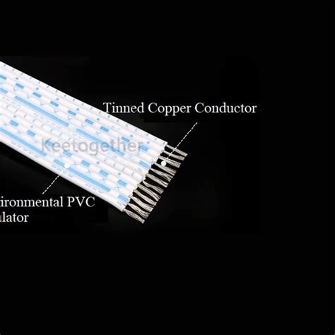 Tube Thermor Tractable C Ble Ruban Plat En Pvc Ul De M Awg