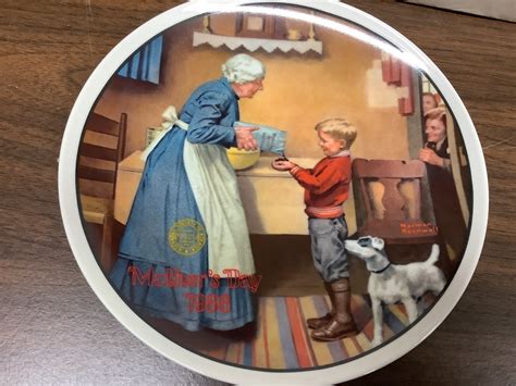 The Bradford Exchange Collectors Plate 1986 The Pantry Raid Bradex