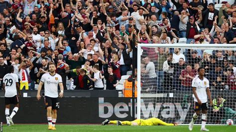 West Ham United 1 0 Manchester United David De Gea Blunder Hands