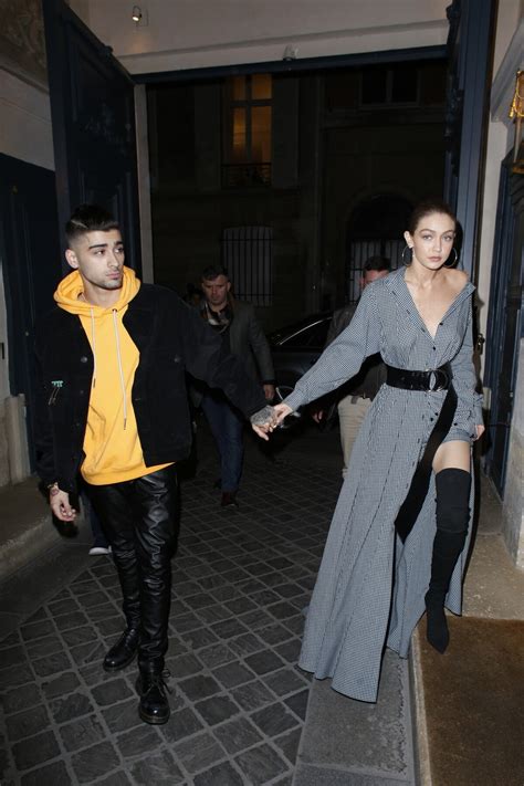 Photo Gigi Hadid Et Son Compagnon Zayn Malik Quittent L H Tel George