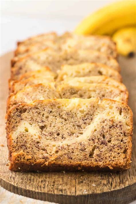 Cream Cheese Banana Bread Recipe - Eating on a Dime