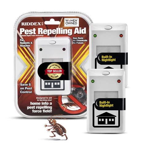 Buy Riddex Plus Insect Repellent Plug In Mouse Deterrent Pest