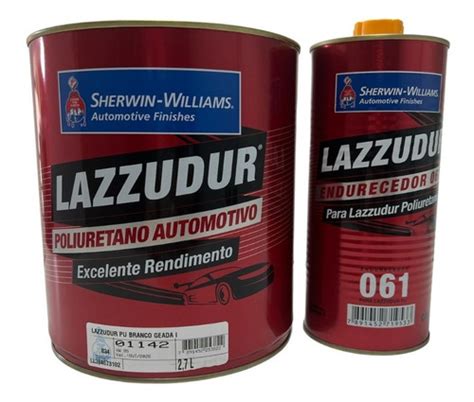 Tinta Automotiva Pu Branco Geada 3 6 Litros Sherwin Willians