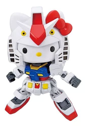 Bandai Ex Standard Hello Kitty And Rx 78 2 Sd Gundam Mercadolibre