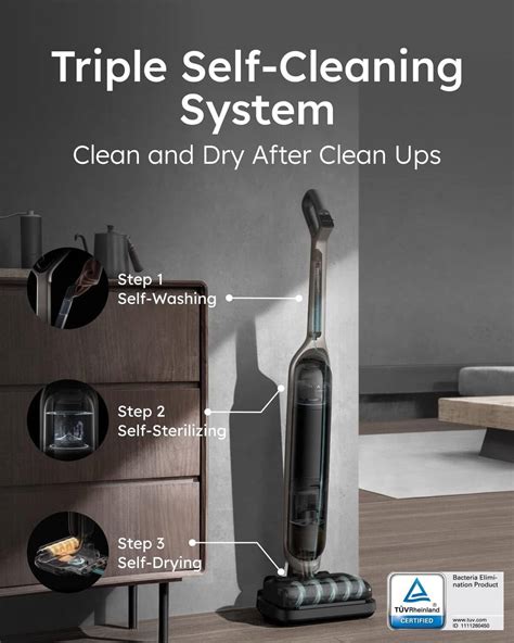 Eufy Mach V Ultra Wet Dry Vacuum Cleaner All In One Cordless Stickvac